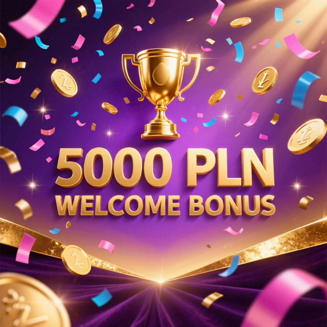 Bonus powitalny do 5000 złotych dla nowych graczy